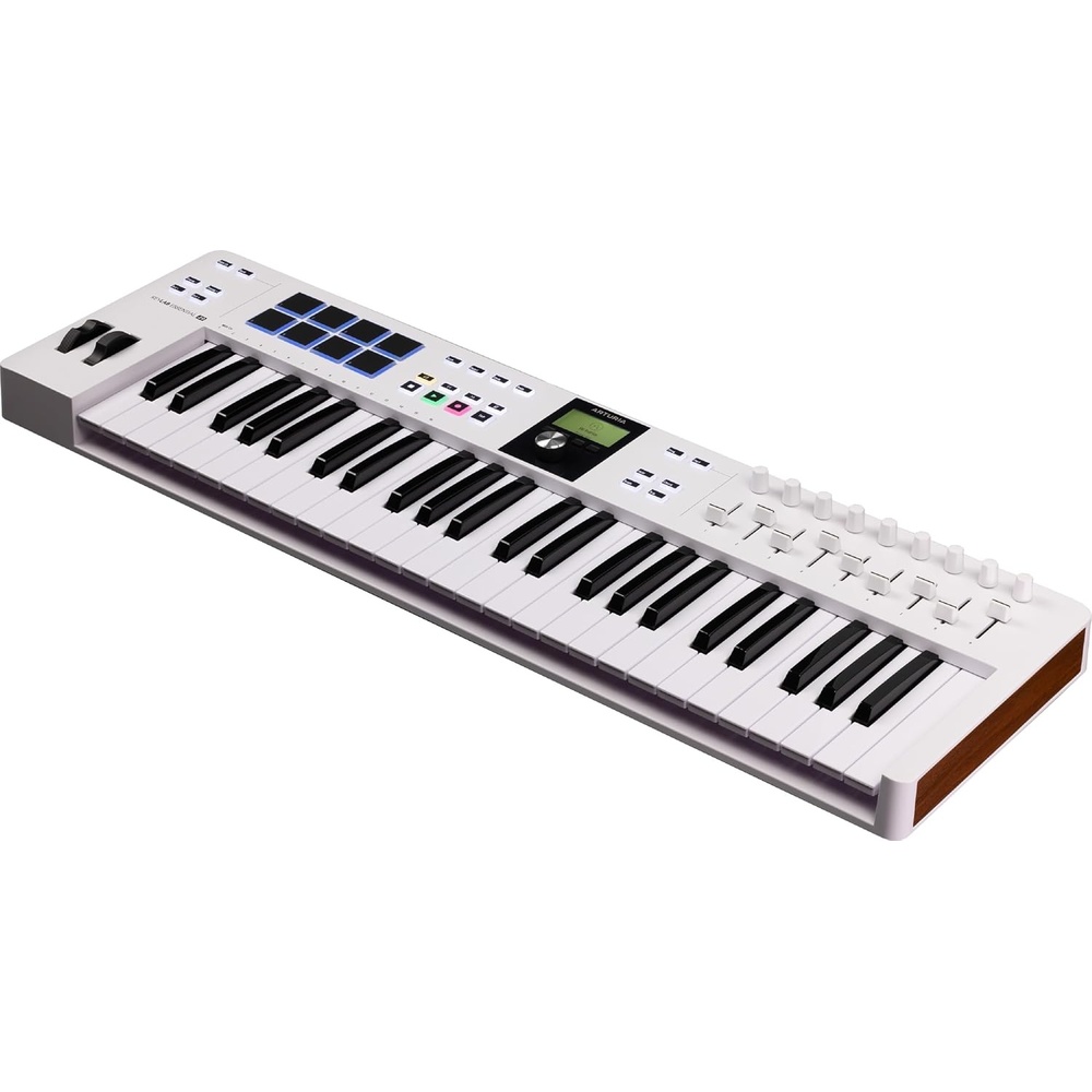 image:imageArturia KeyLab Essential mk3  61 Key USB MIDI Keyboard Controller with Analog Lab V Software Included  61 Key USB MIDI Keyboard Controller with Analog Lab V Software IncludedWhite