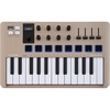 image:imageArturia MiniLab 37 MIDI Keyboard Controller  Slim expanded keybed for twohanded play DAWintegrated pads and faders realtime mini display arpeggiator and Chord modeChampagne