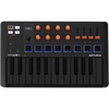 image:imageArturia MiniLab 37 MIDI Keyboard Controller  Slim expanded keybed for twohanded play DAWintegrated pads and faders realtime mini display arpeggiator and Chord modeBlackOrange