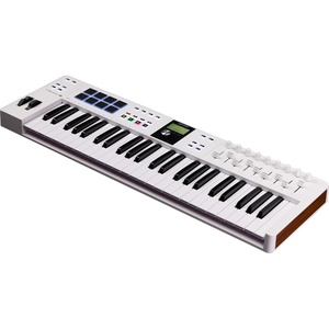 Arturia KeyLab Essential mk3 — 61 Key USB MIDI Keyboard Controller with Analog Lab V Software Included | 61 Key USB MIDI Keyboard Controller with Analog Lab V Software Included(White)